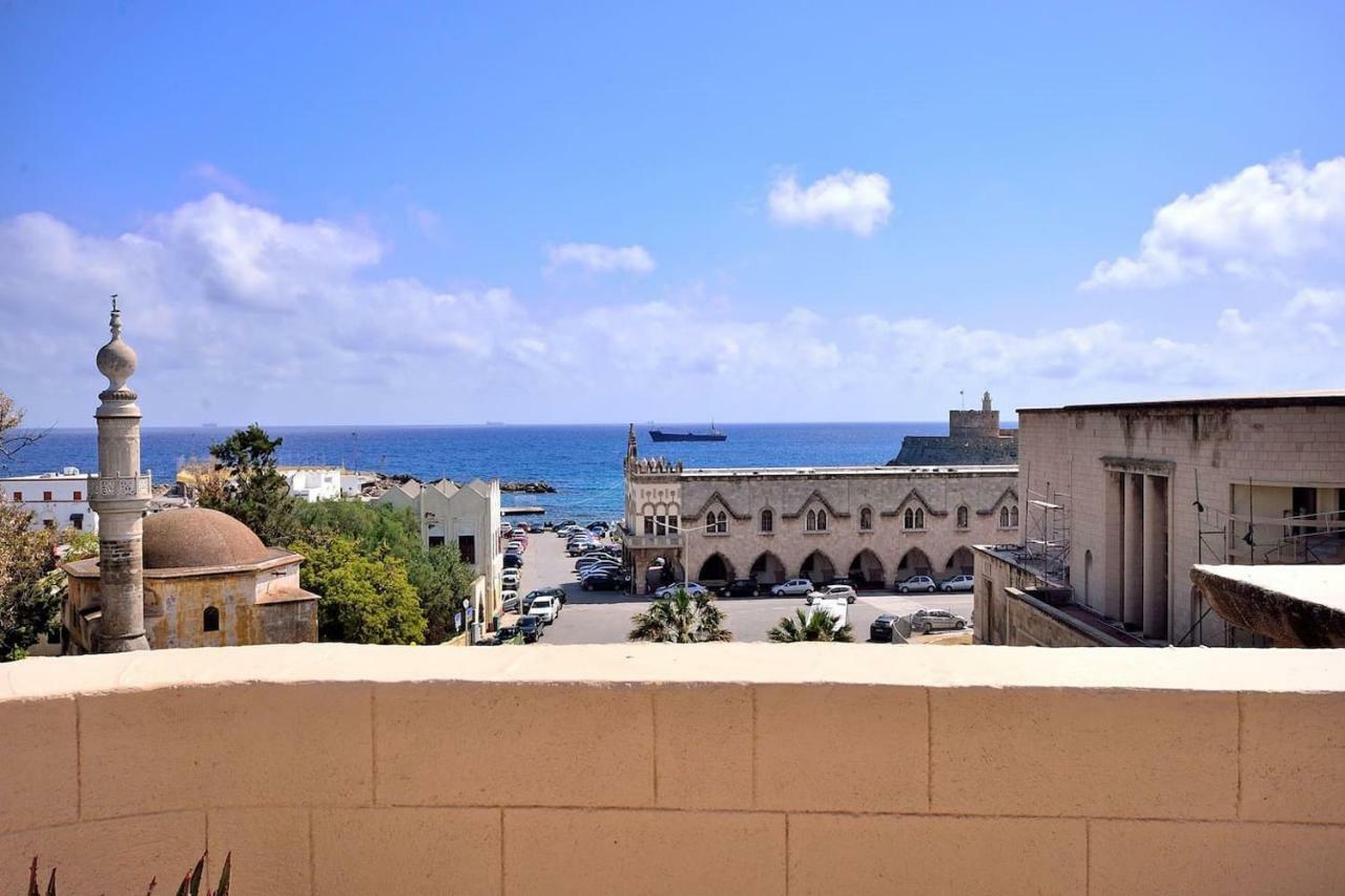 Center Penthouse - Medieval Town 10'- Beach 2' Rhodes City Exterior foto