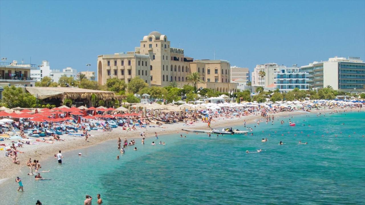 Center Penthouse - Medieval Town 10'- Beach 2' Rhodes City Exterior foto
